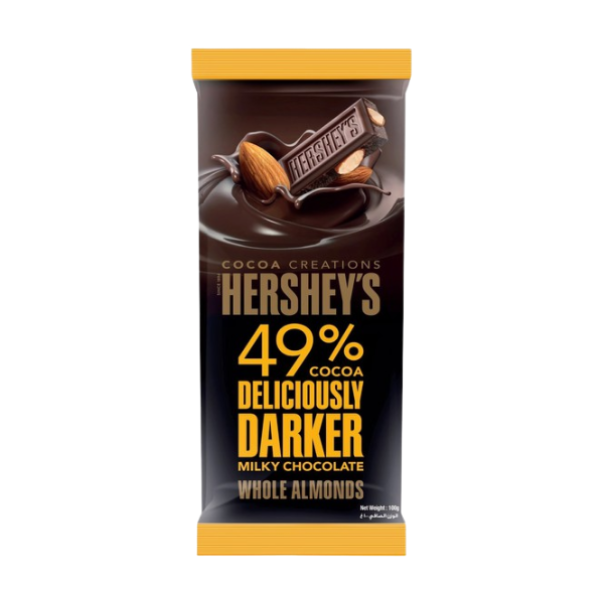 Hershey's Cocoa Creation Dark Chocolate With Whole Almond 100g