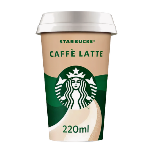 Starbucks Caffe Latte Coffee Drink 220ml