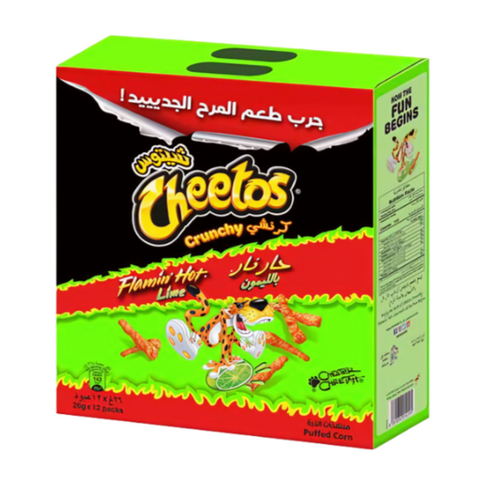 Cheetos Flamin’ Hot Lime 26g