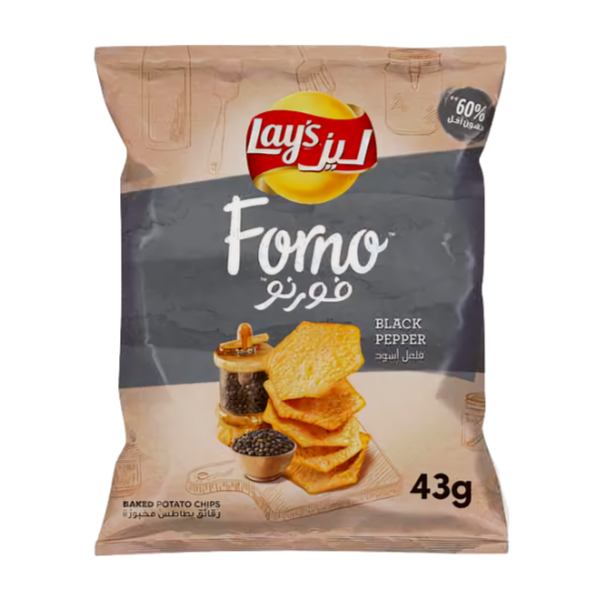 Lay's Forno Black Pepper Potato Chips 43g