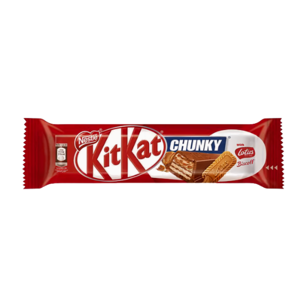 Nestle KitKat Chunky Lotus Biscoff Chocolate Bar 41.5g