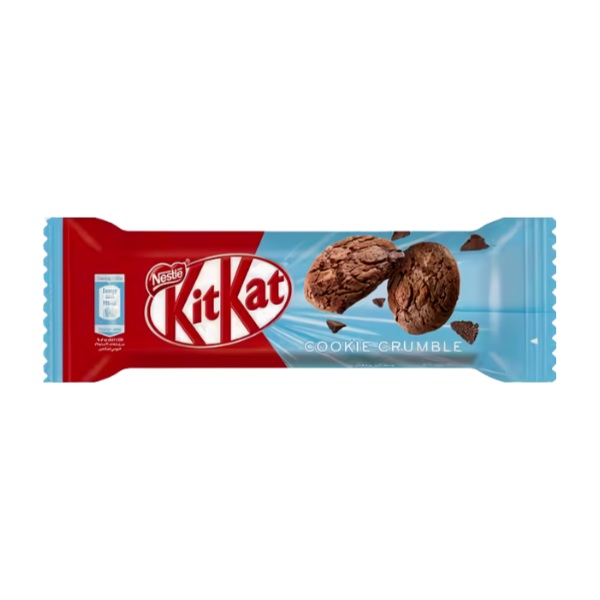 Nestle KitKat Cookie Crumble Chocolate Wafer Bar 19.5g