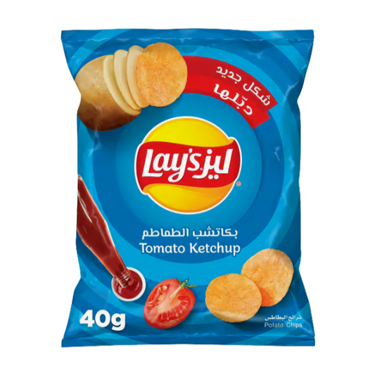 Lays Tomato Ketchup Potato Chips 40g