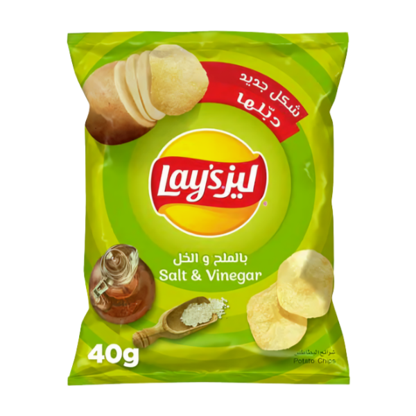 Lays Salt And Vinegar 40g