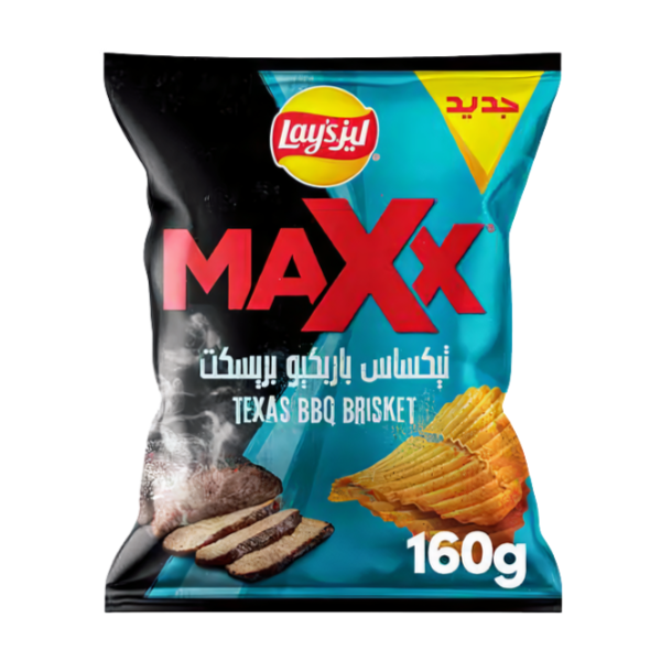 Lays Max Texas BBQ Brisket 160g