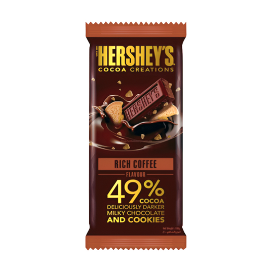 Hershey's Cocoa Creation Rich Coffee Chocolate Bar 100g