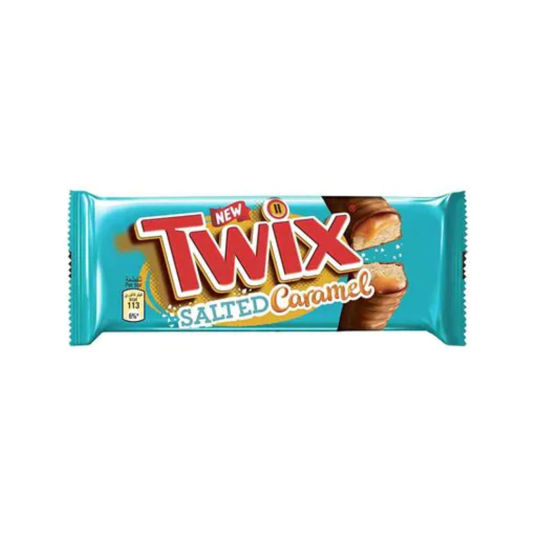 Twix Twin Salted Caramel Chocolate 46g - Imported from UAE – Sesame ...